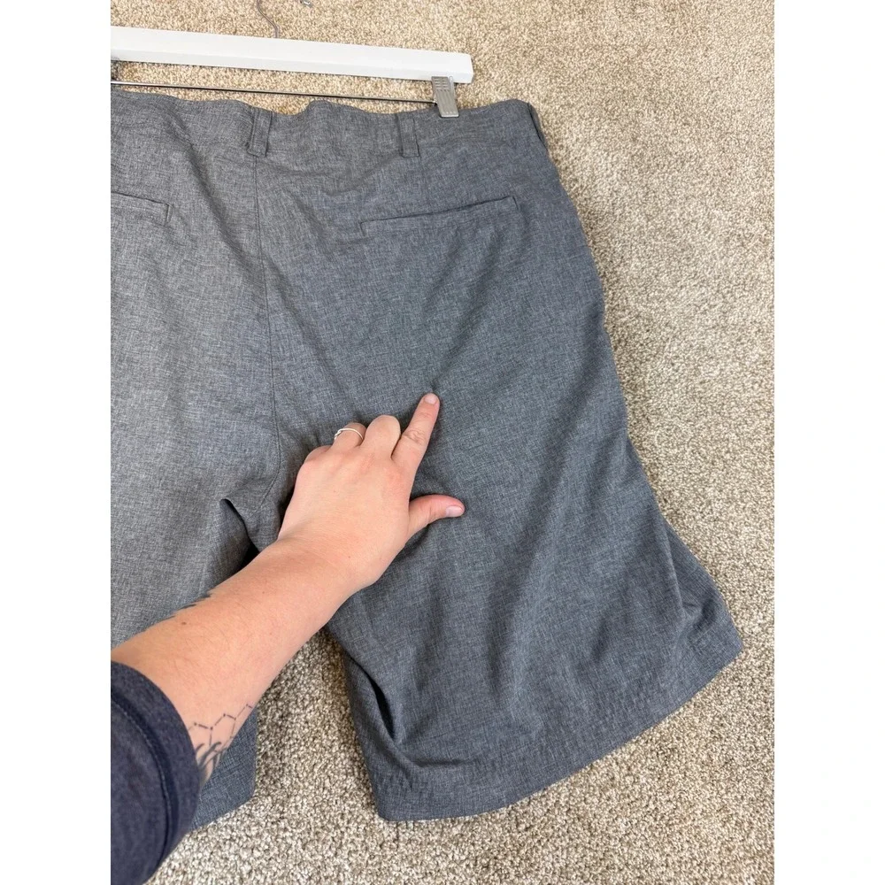 Ben Hogan Mens Performance Golf Shorts Gray Heathered Stretch 40 Activewear Club